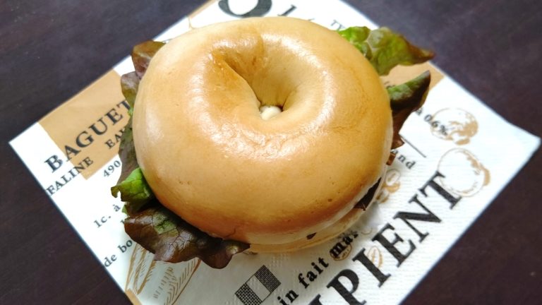 本庄市千代田にある「cafe NINOKURA（にのくら）」のテイクアウト『応援弁当』と『ベーグルサンド』【さいつう